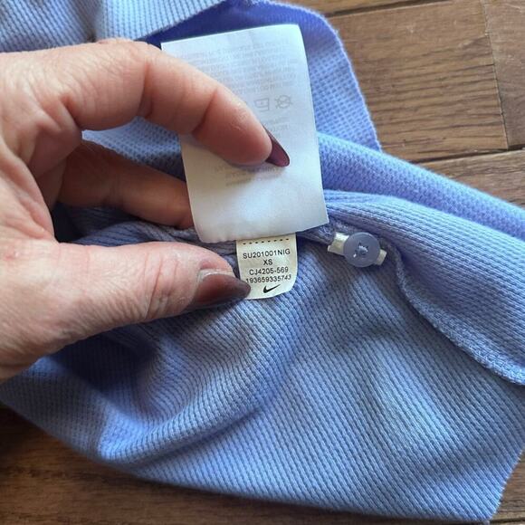 Nike purple Tank top Button front ribbed XS - Picture 7 of 10